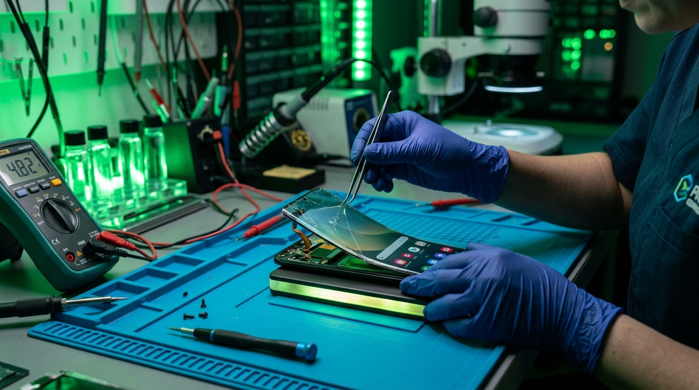 Laboratorio de reparación Android y pantallas AMOLED en Vioroc